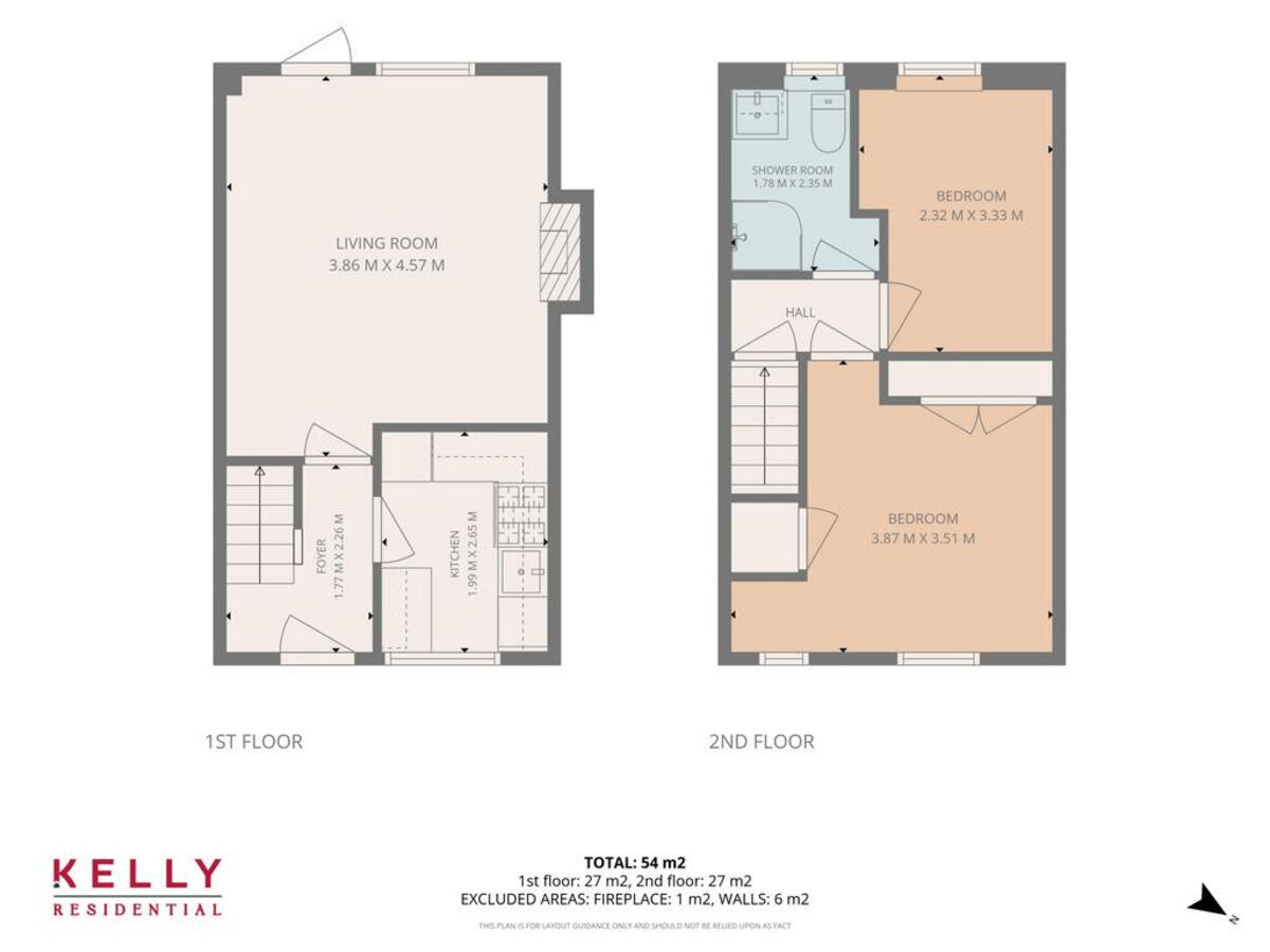 Mossneuk Drive, Paisley, PA2 floorplan
