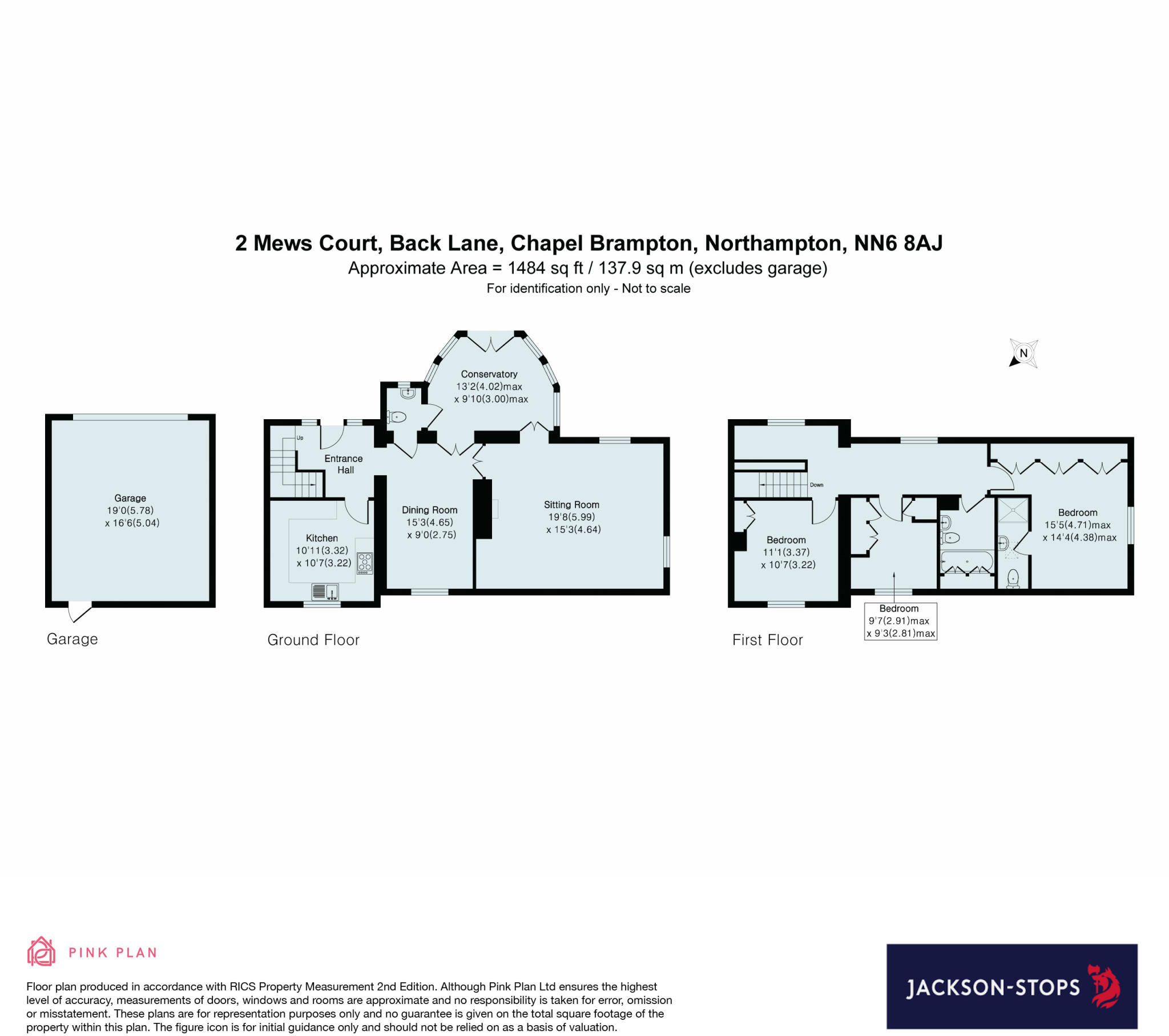 Back Lane, Chapel Brampton, Northampton, Northamptonshire, NN6 floorplan