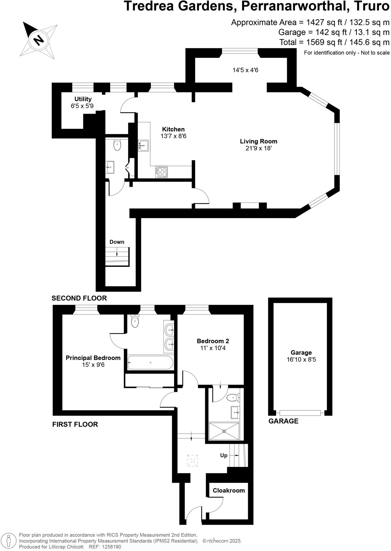 Perranarworthal, Truro, Cornwall floorplan