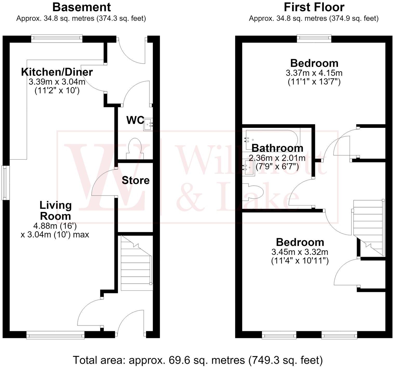 Isabel Drive, Elsenham, CM22 floorplan