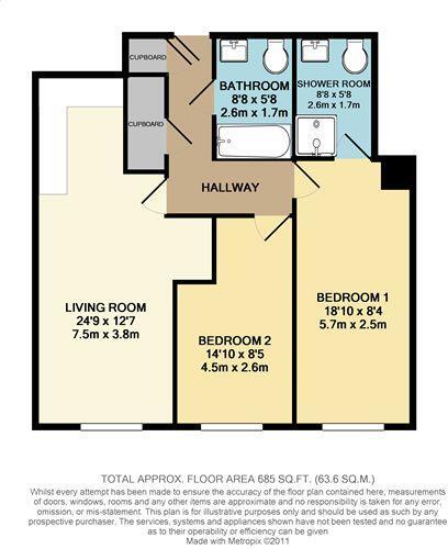 Worsley Mill, Castlefield floorplan