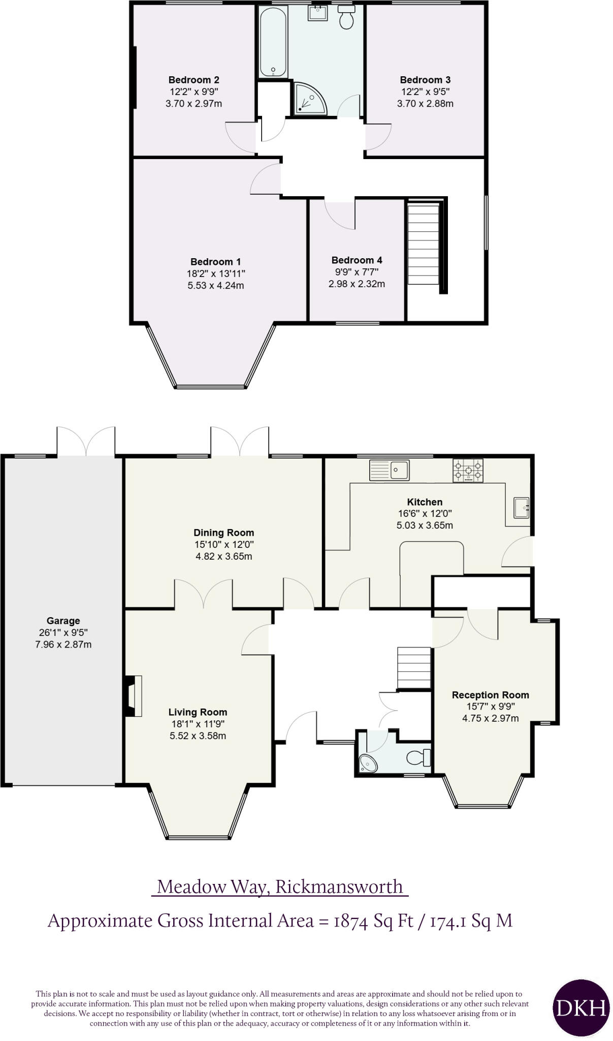 Meadow Way, Rickmansworth floorplan