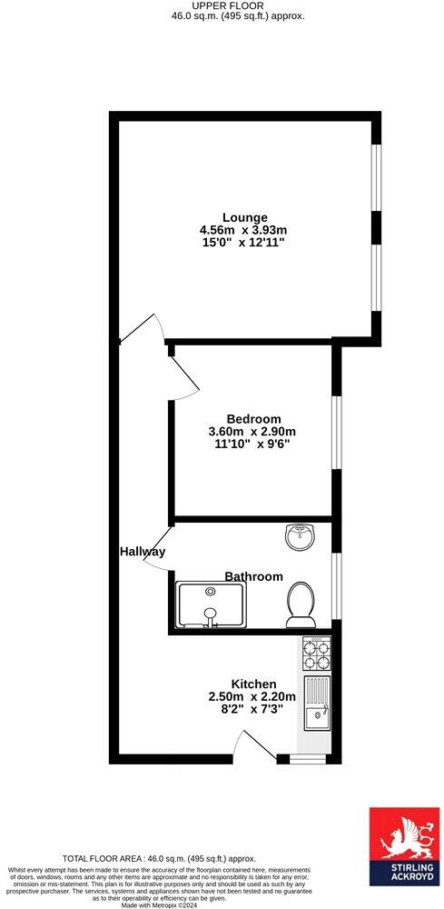 Brox Road, Ottershaw, Chertsey, Surrey, KT16 floorplan