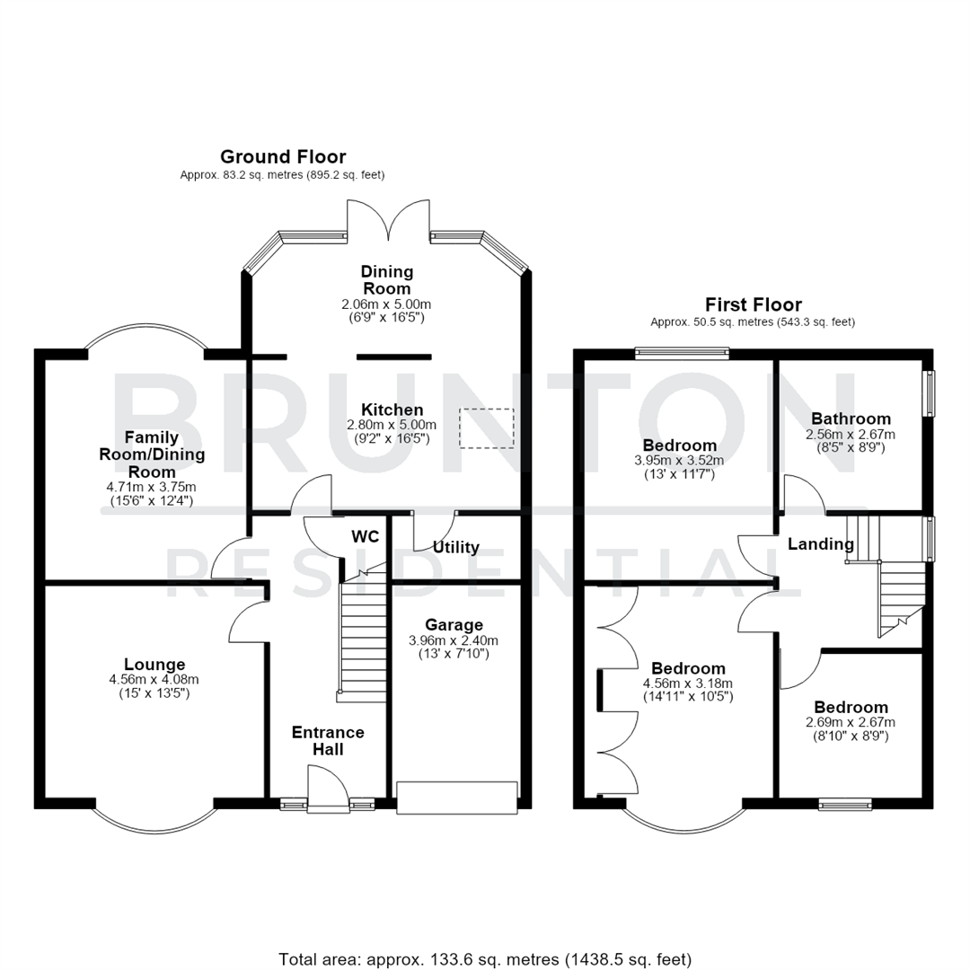 Studley Villas, Forest Hall, NE12 floorplan