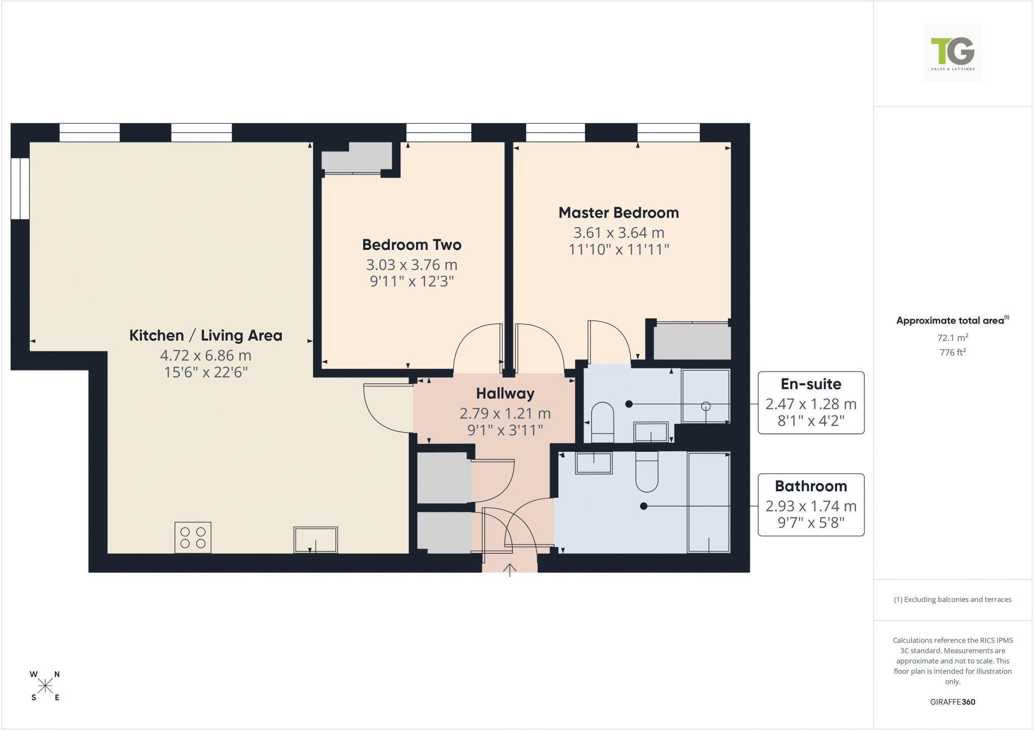 The Post House, Barnwood floorplan
