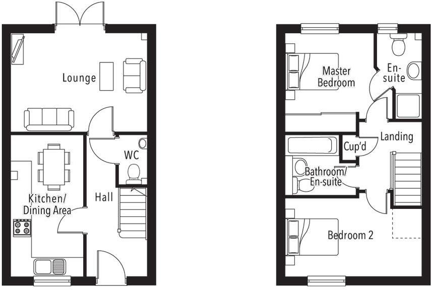 Plot 87, Hurworth Meadows, Neasham Road, Darlington, DL2 1DL. floorplan