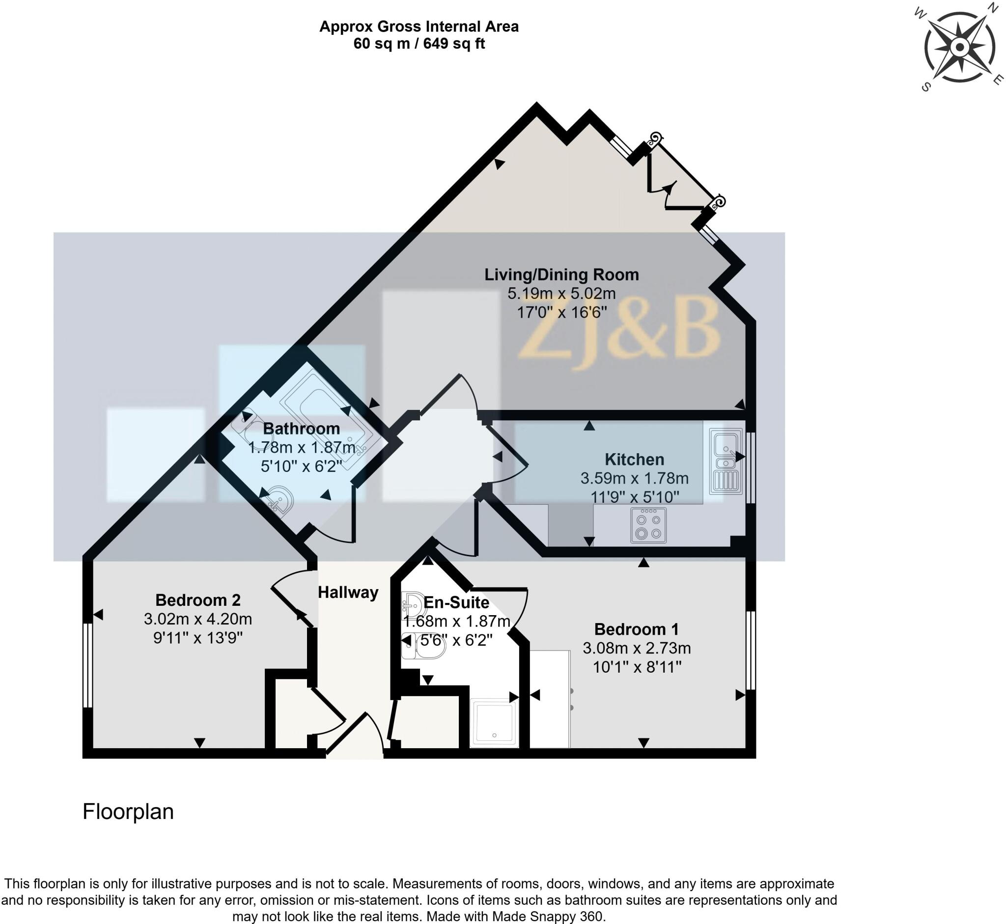 Greenfields Gardens, Greenfields, Shrewsbury, SY1 2RN floorplan
