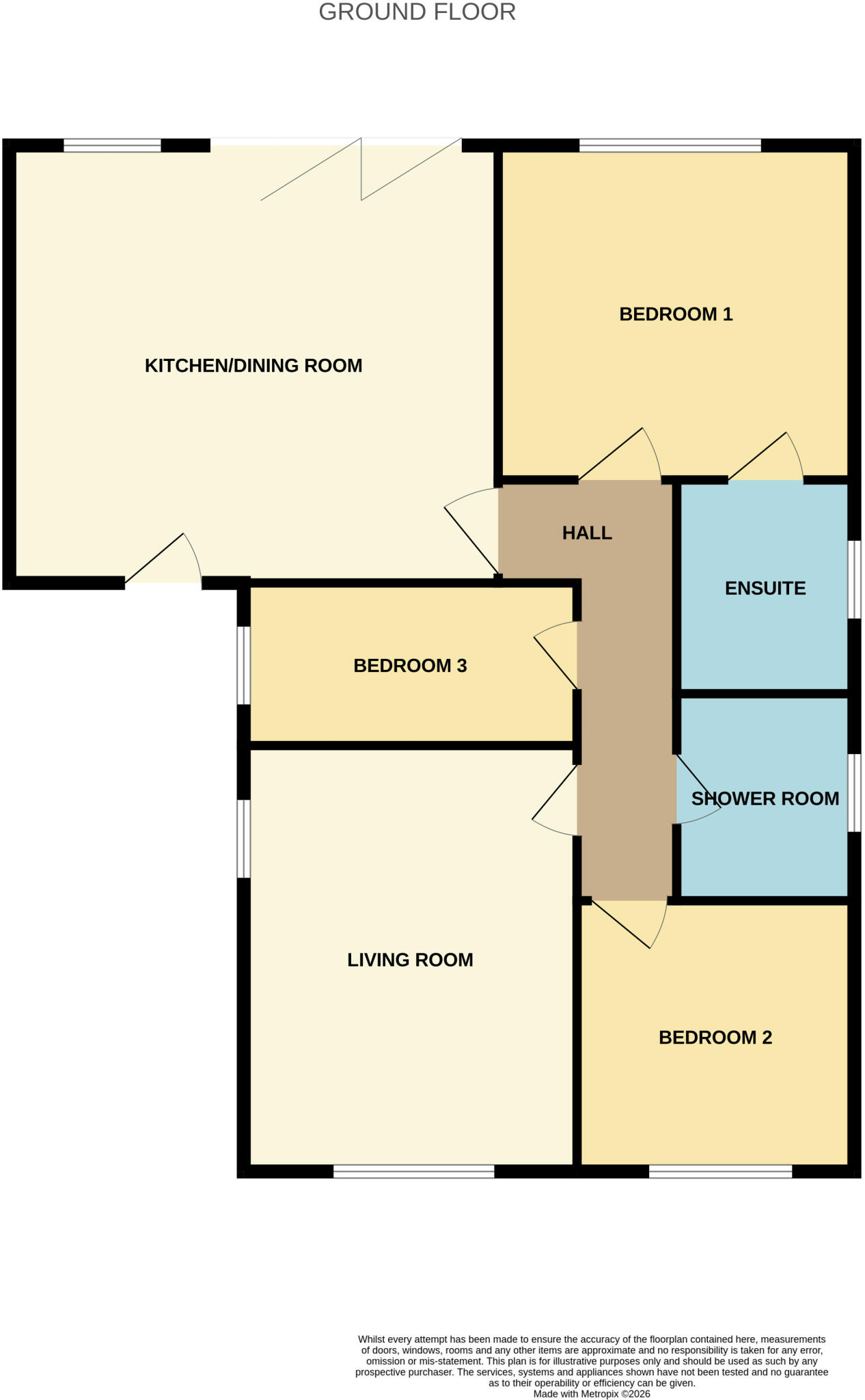 Upperwood Road, Darfield, Barnsley, S73 floorplan