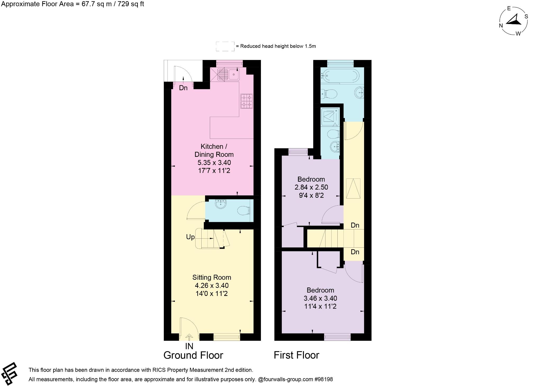 90 Chobham Road, Sunningdale floorplan