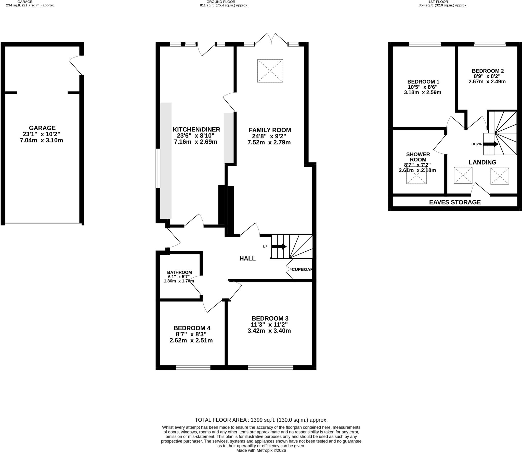 Moseley Wood Croft, Leeds, West Yorkshire, LS16 floorplan