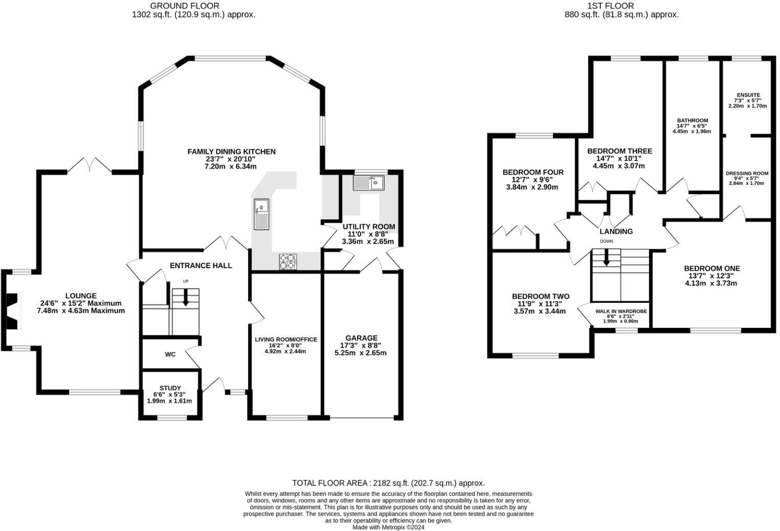 Heatherways, Tarporley floorplan
