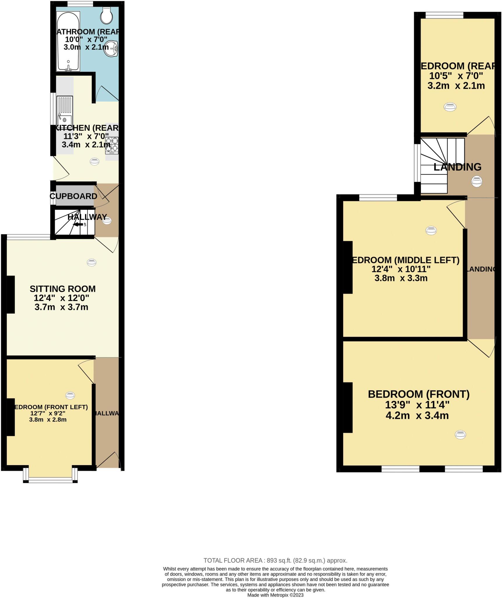 30, Warwards Lane floorplan