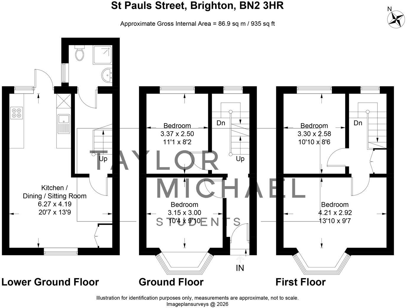 St. Pauls Street, Brighton floorplan