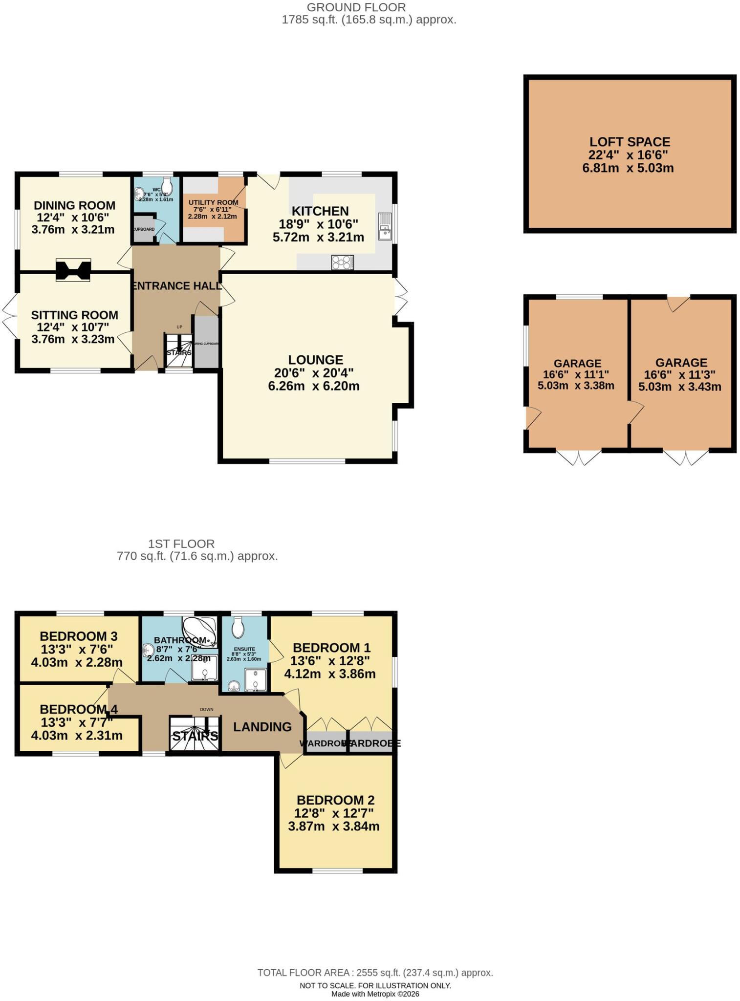 Claverley, Wolverhampton, WV5 floorplan