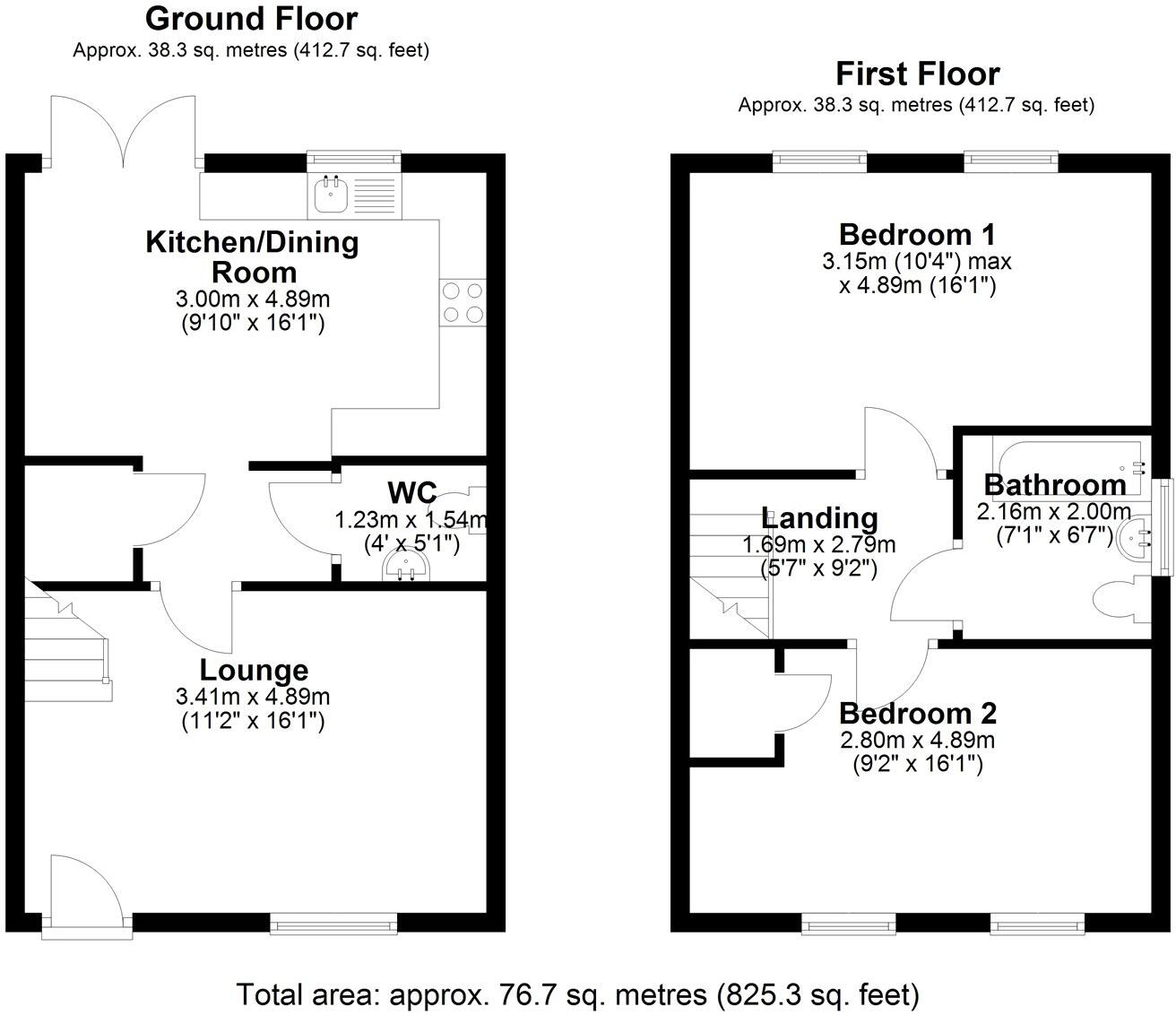 Wallis Street, Sleaford, Lincolnshire, NG34 floorplan