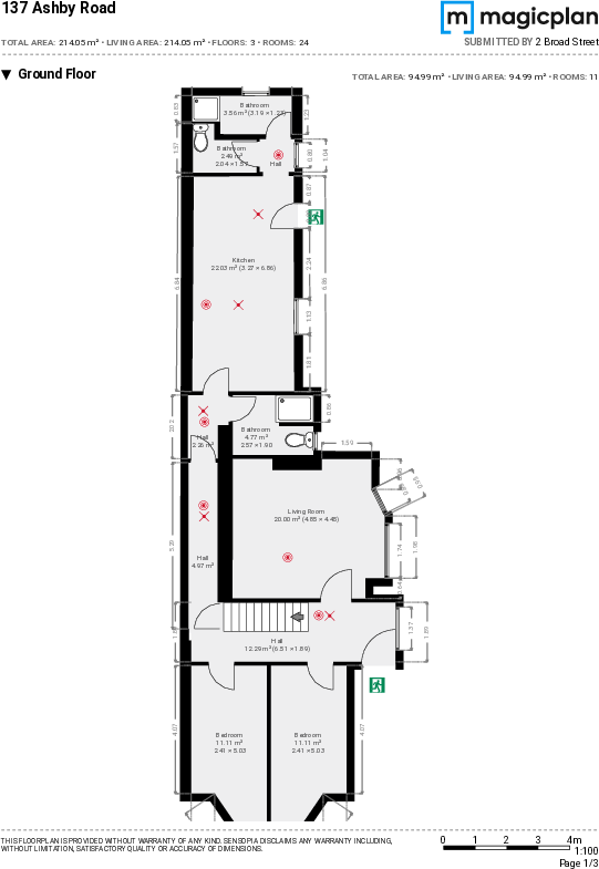 Ashby Road, Loughborough floorplan