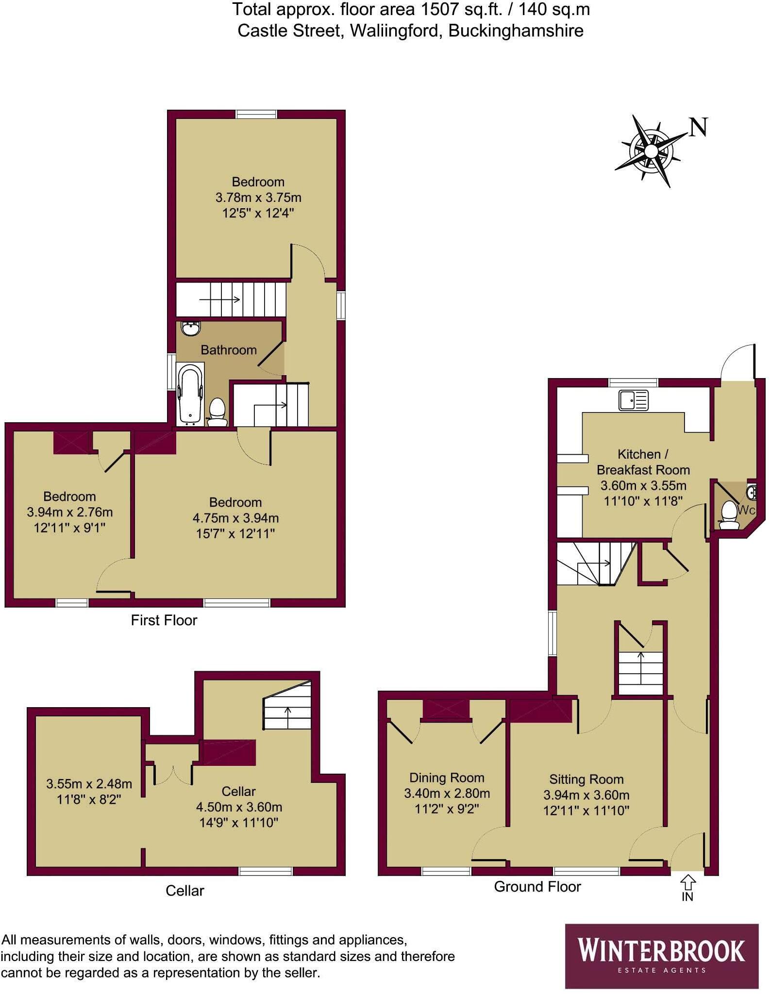 Castle Street, Wallingford floorplan
