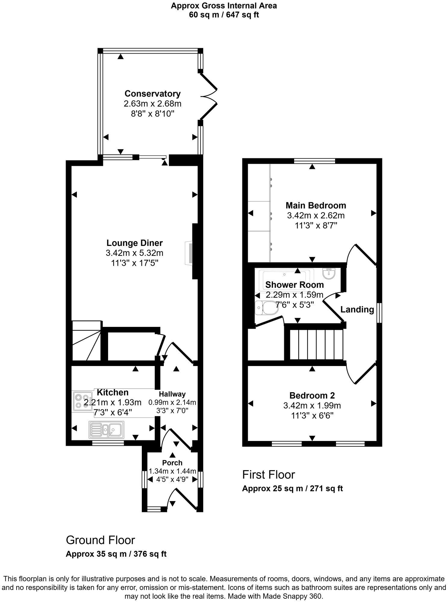 Dryden Close, Wigan, WN3 floorplan