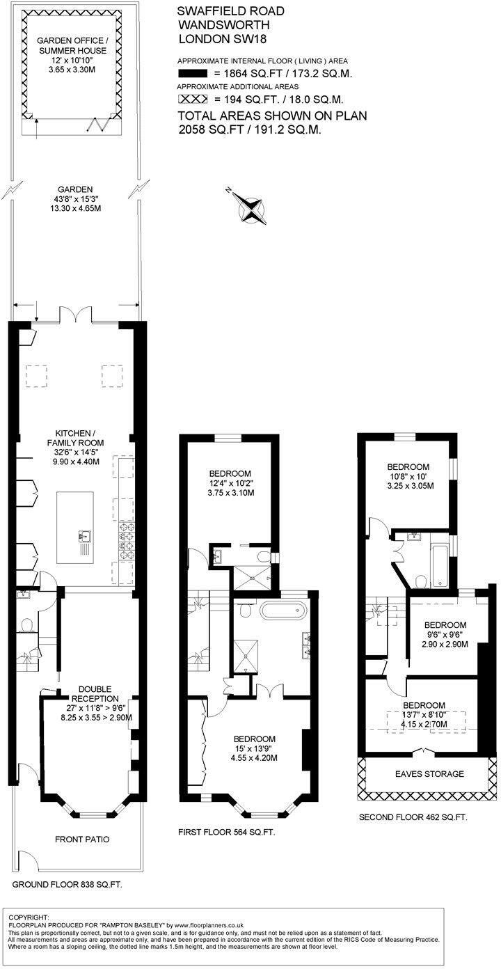 Swaffield Road, SW18 floorplan