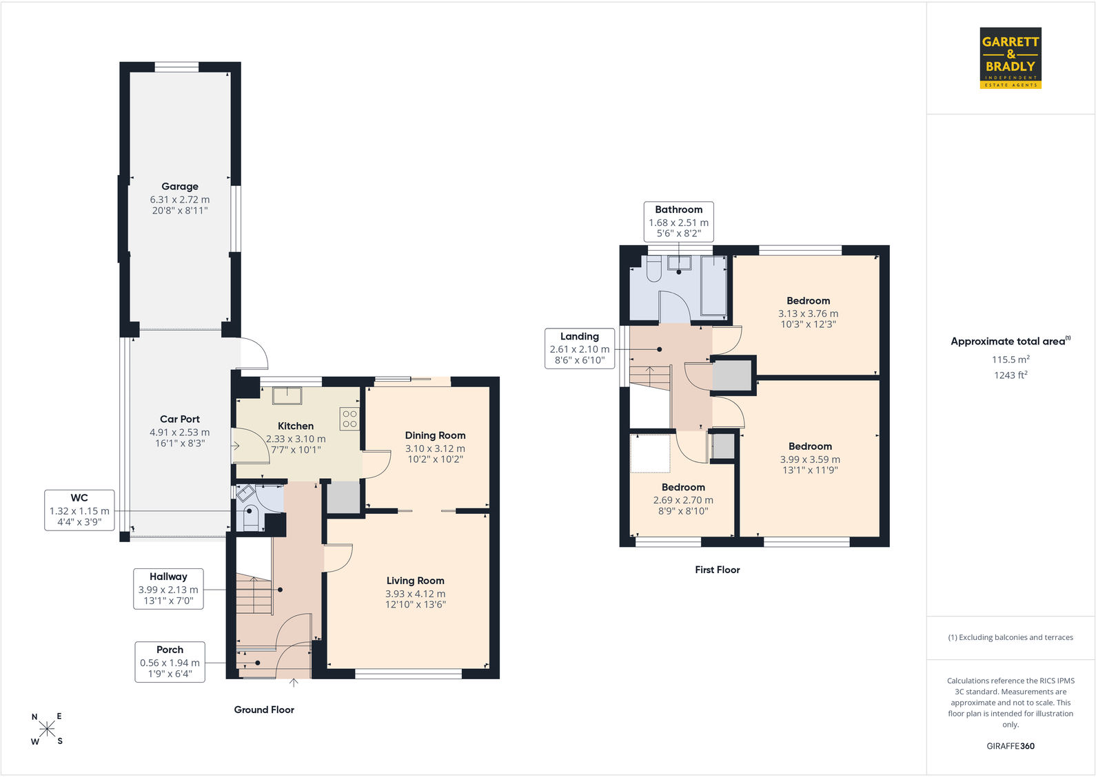 Kilmersdon Road, BS13 floorplan