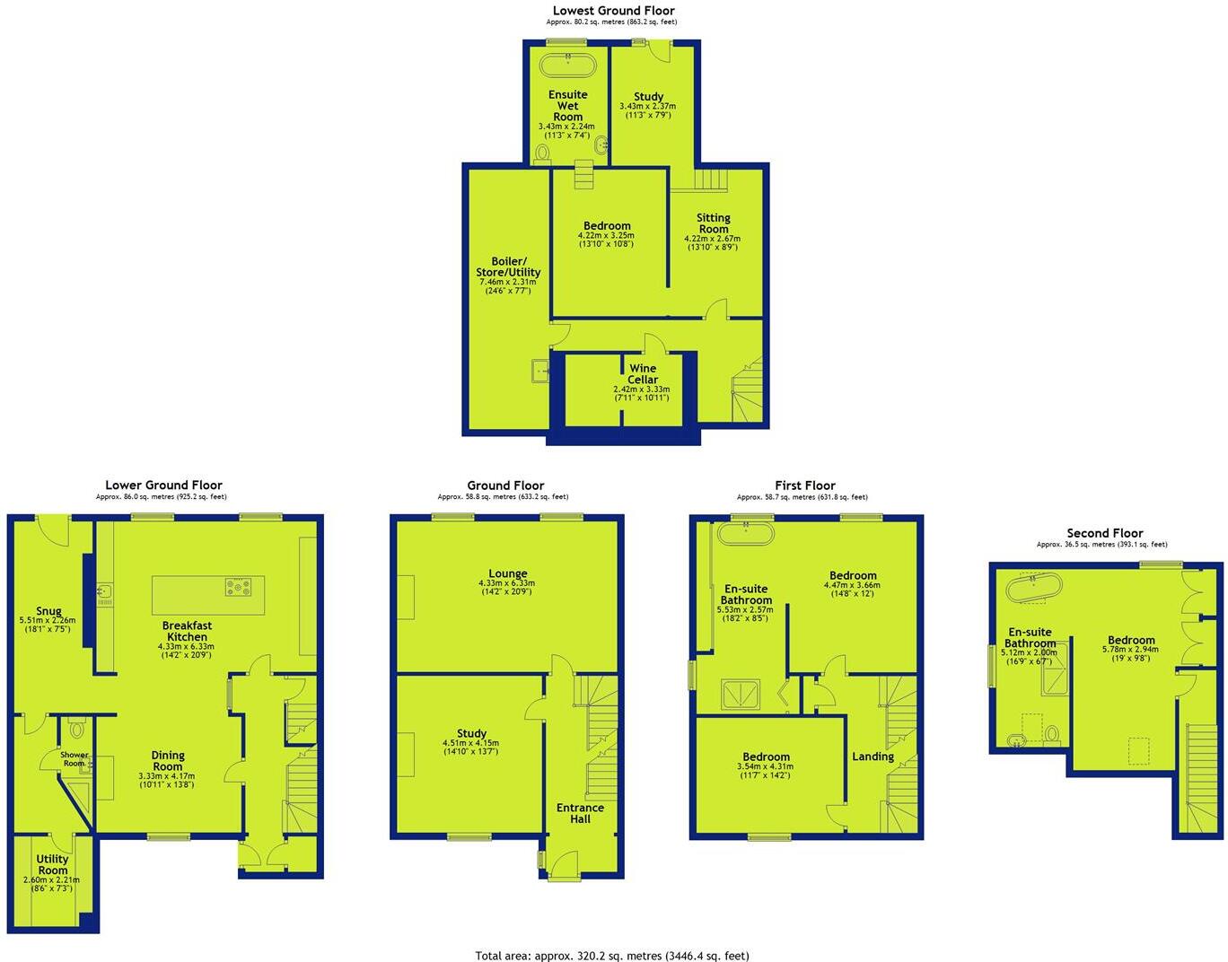 Park Terrace, The Park, NG1 floorplan
