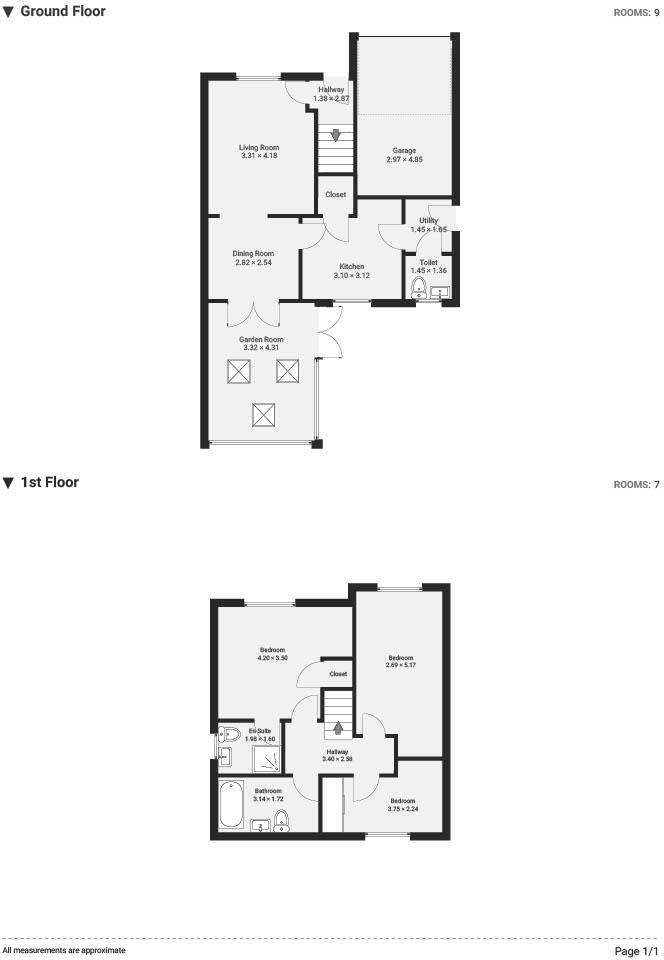 Bliss Close, Darlington floorplan