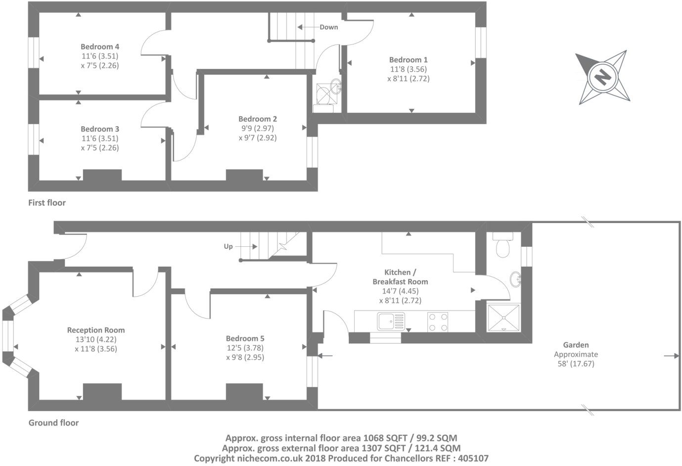 Regent Street, Oxford, OX4 floorplan