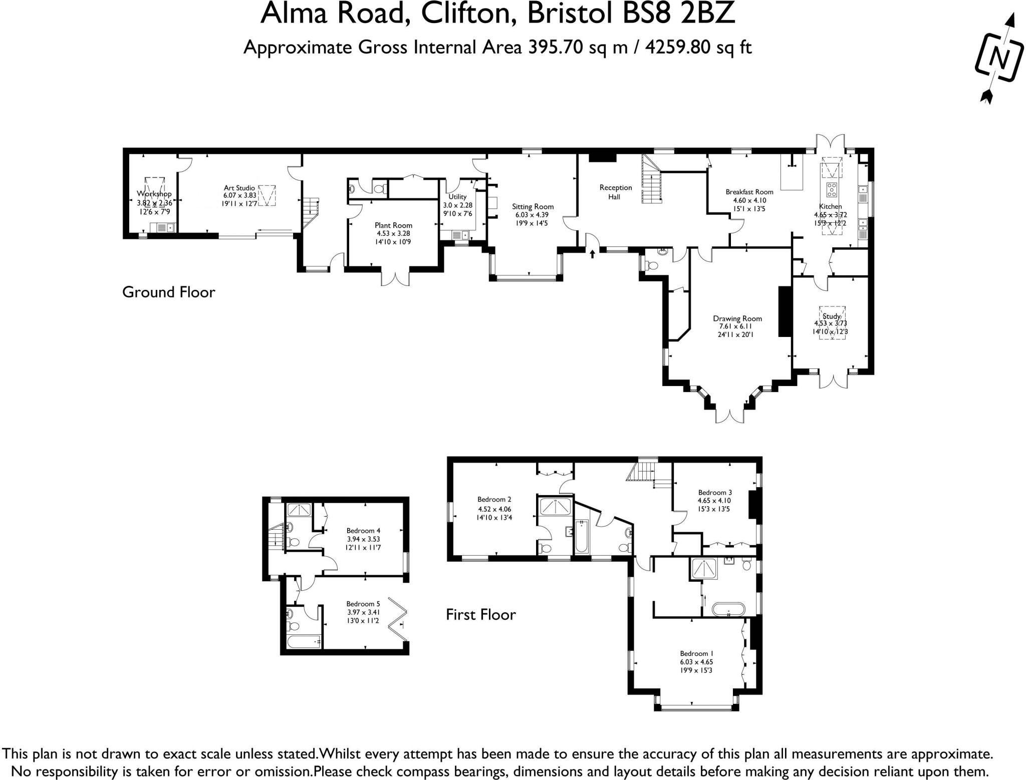 Alma Road | Clifton floorplan