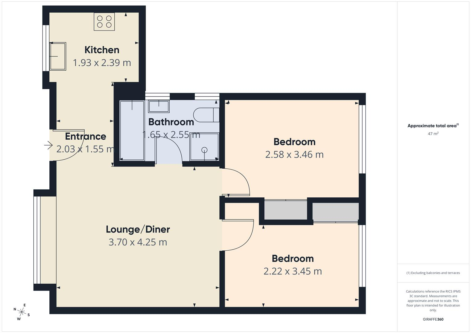 Watermouth Lodge floorplan