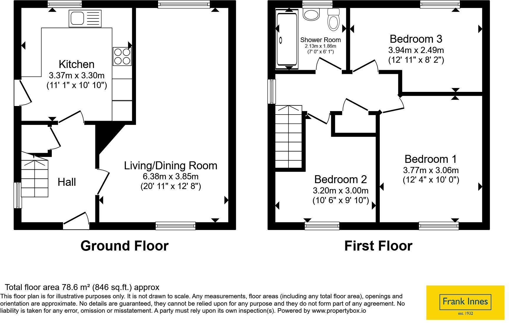 Fraser Square, Carlton, Nottingham, Nottinghamshire, NG4 floorplan
