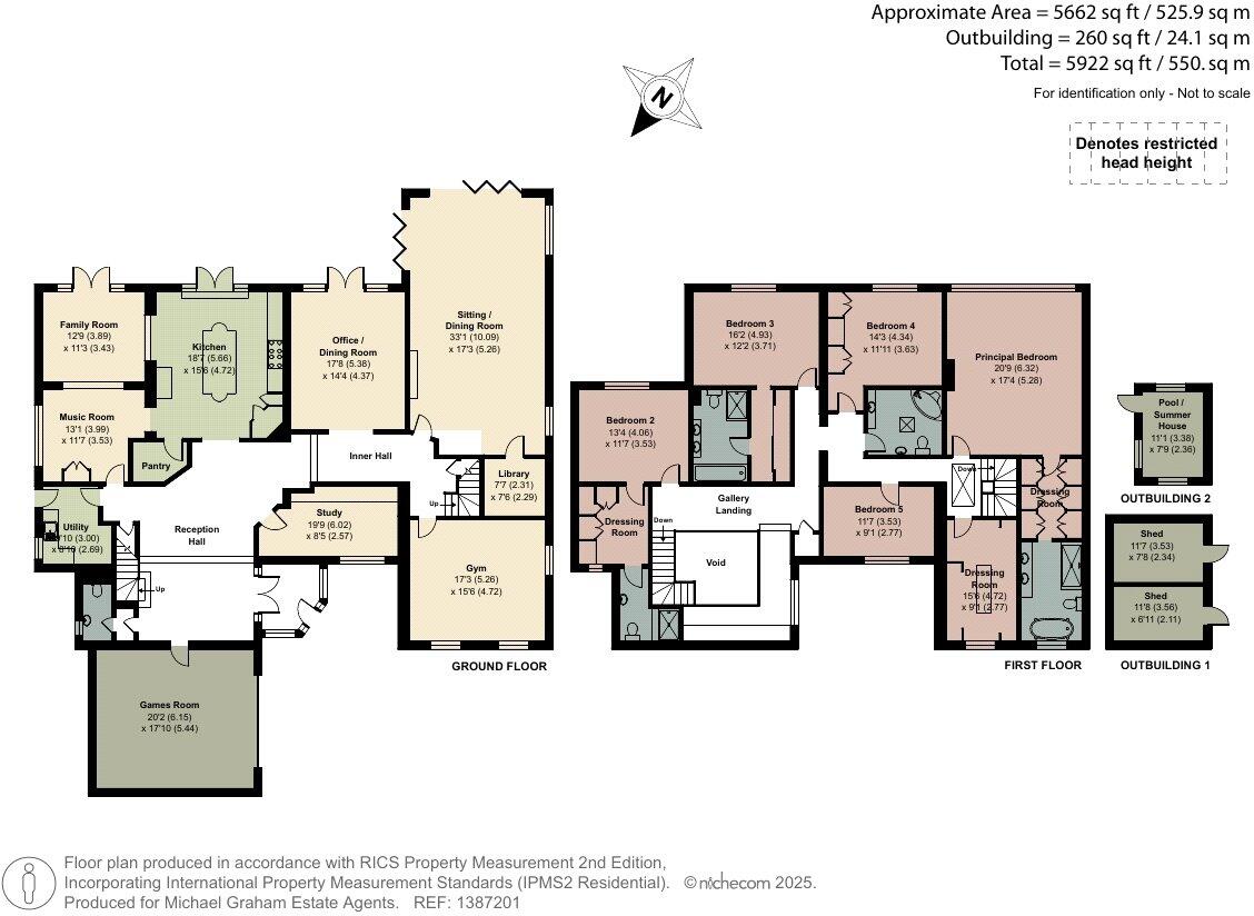 Green Lane, Aspley Guise, Milton Keynes, Bedfordshire, MK17 floorplan
