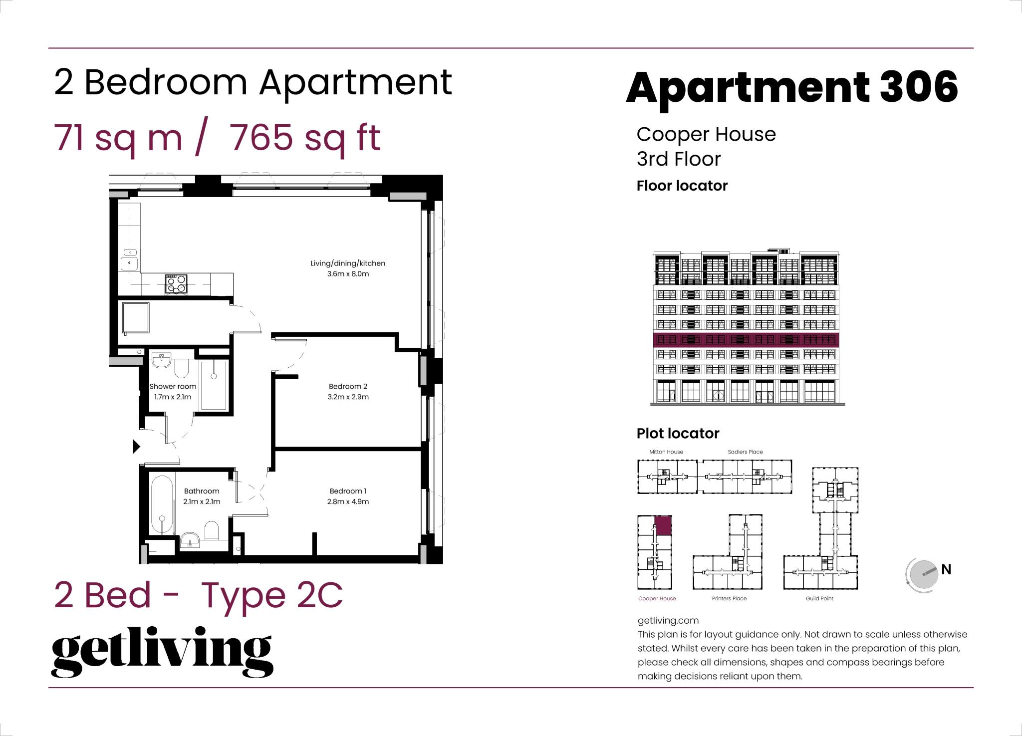 Cooper House floorplan