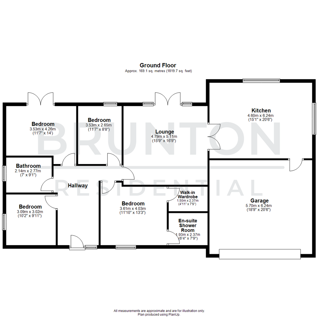 Station Road, Stannington, Morpeth, NE61 floorplan