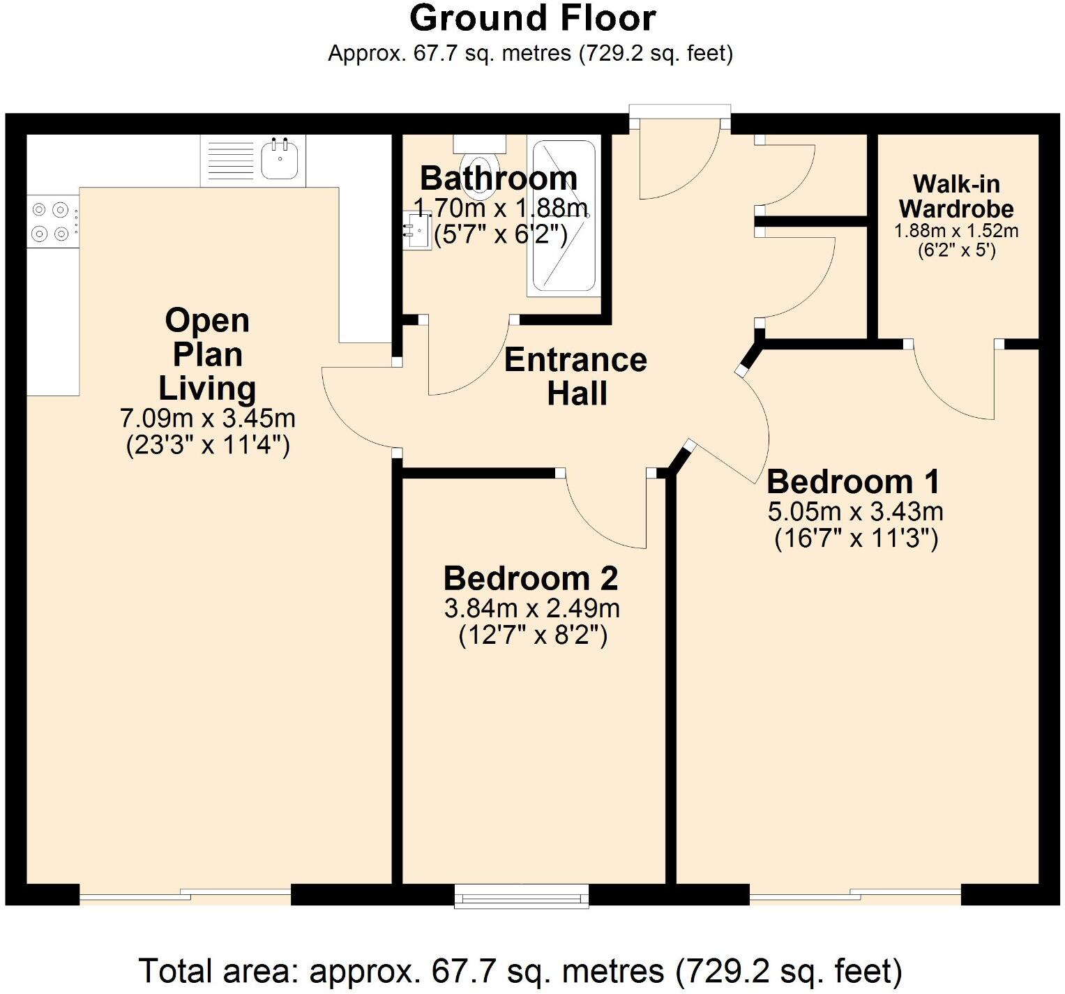 Chester Road, Manchester, Greater Manchester, M32 floorplan