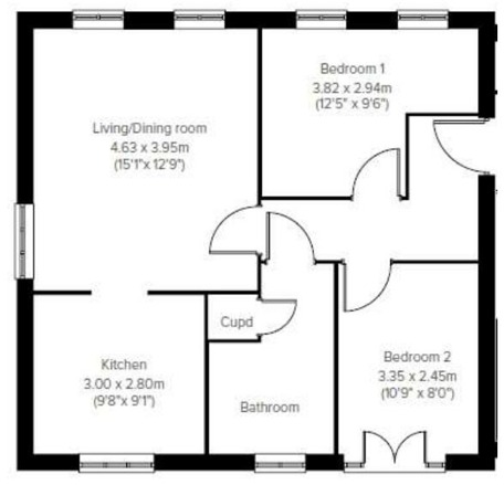 118 Cornfield Drive, Gravesend, Kent, DA11 floorplan