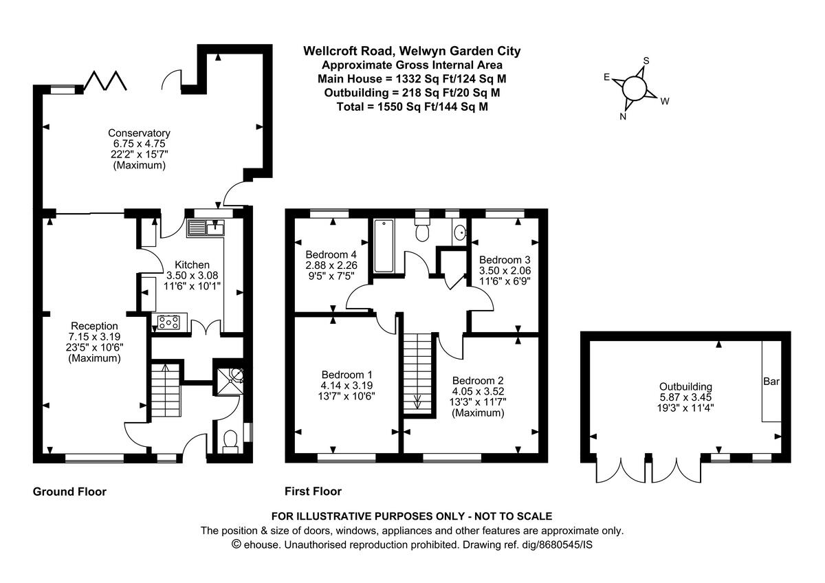 Wellcroft Road, Welwyn Garden City floorplan