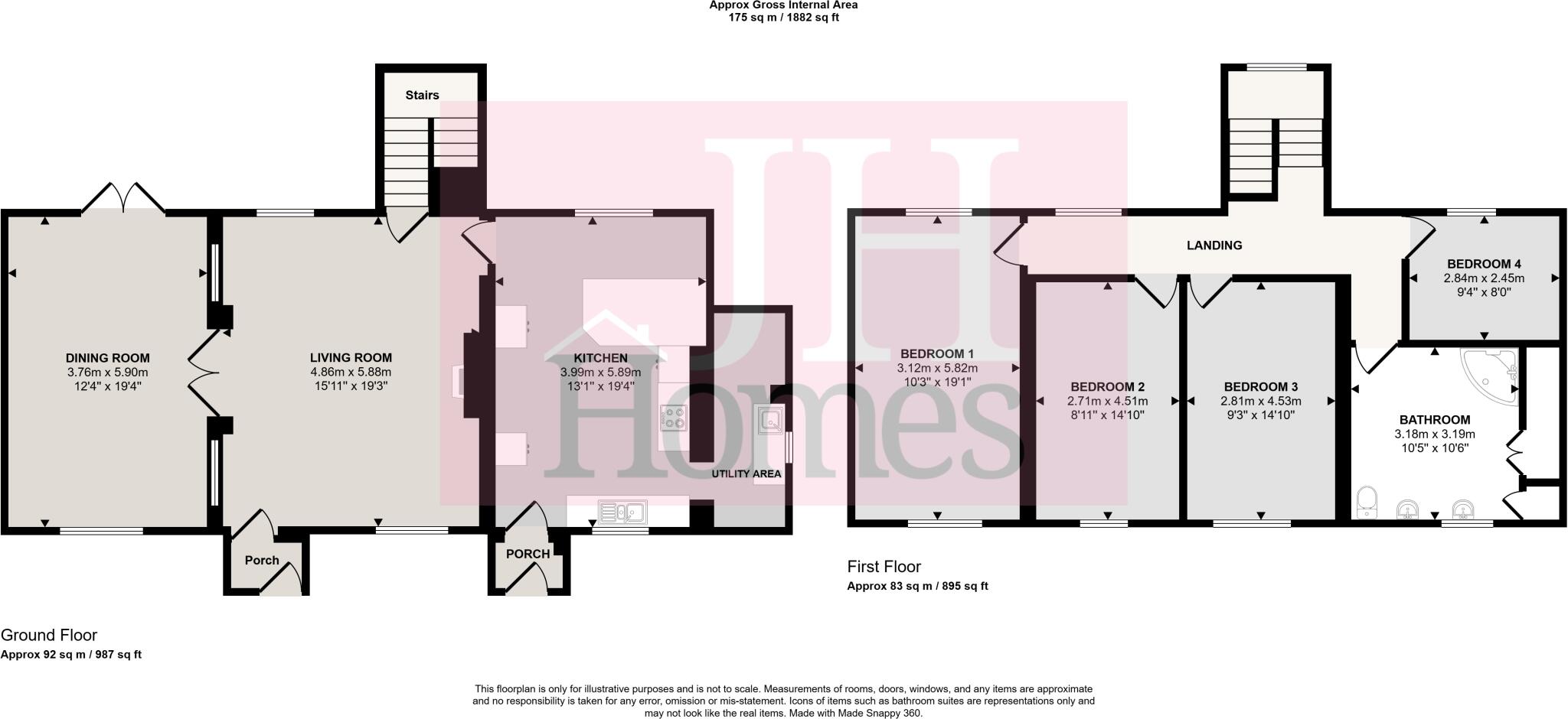 Thwaite Flat Farm, Thwaite Flat, Barrow-In-Furness LA14 4QH floorplan