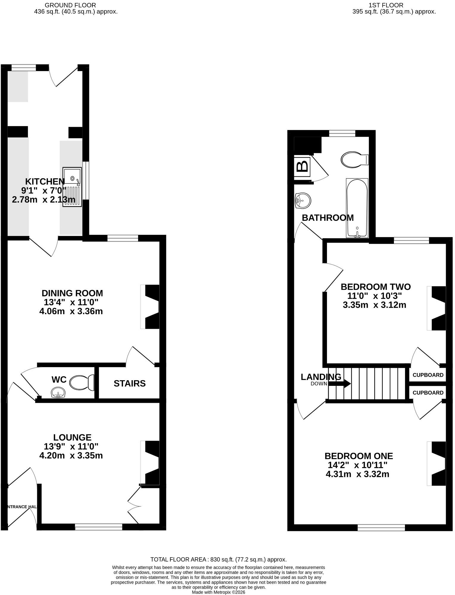 Osborn Road, Fareham floorplan