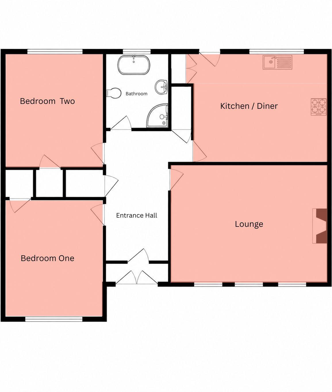Main Street, Irton, Scarborough, North Yorkshire floorplan