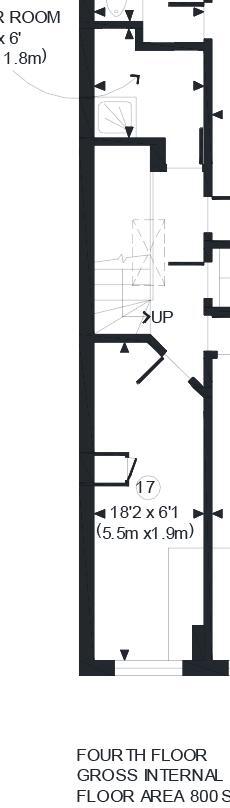 Studio, Collingham Road, SW5 floorplan