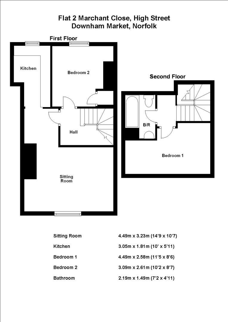 10 Marchant Court, Downham Market floorplan