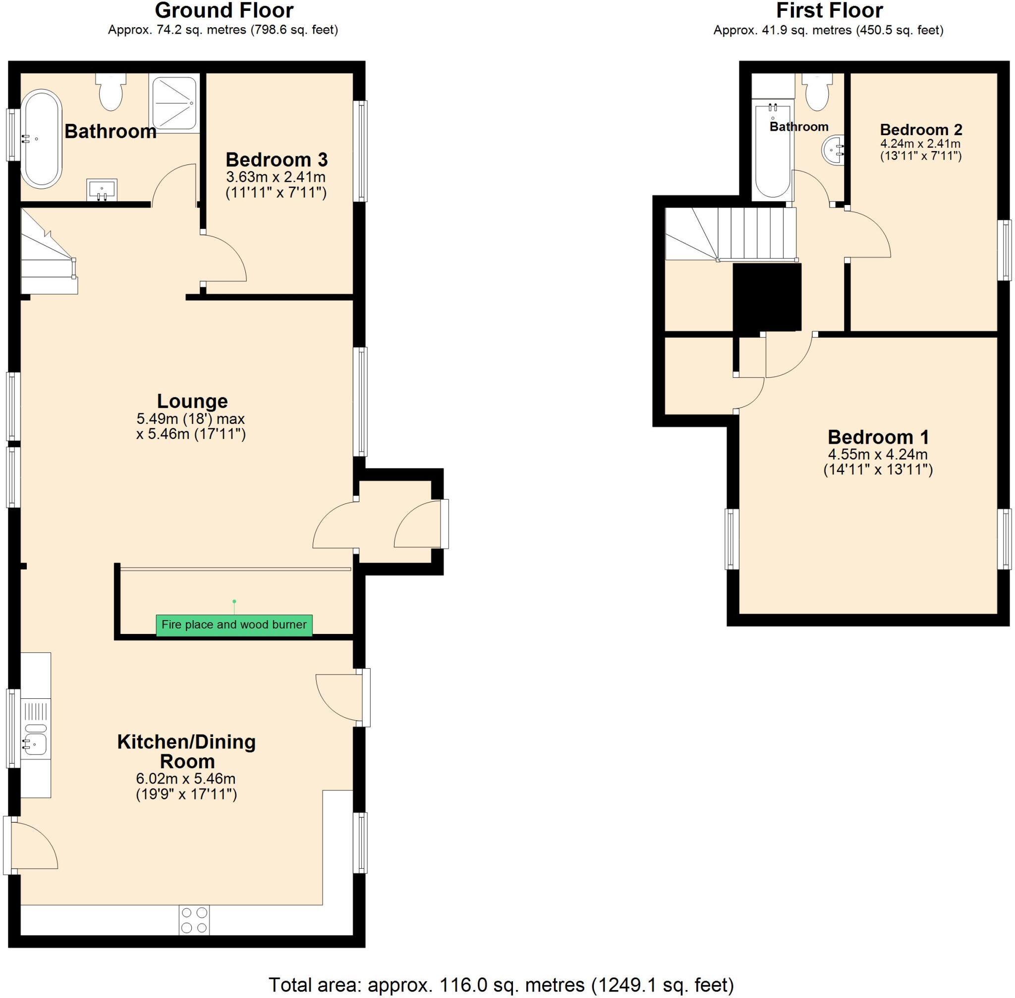 Poorhole Lane Broadstairs CT10 floorplan