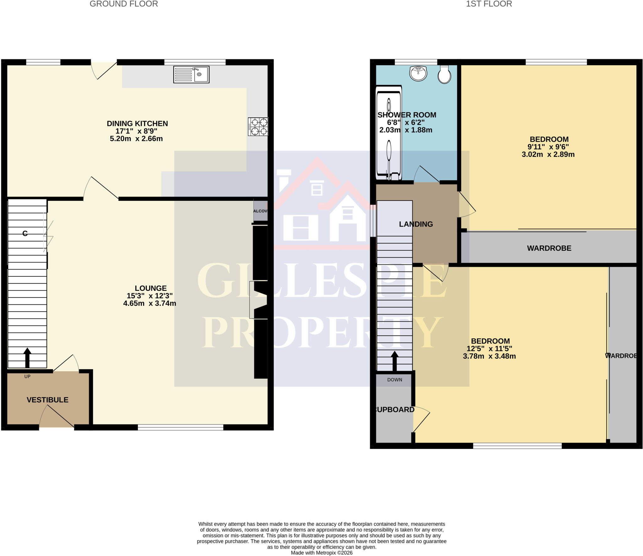 5 Dundas Crescent, Polmont Road, Laurieston, Falkirk, FK2 9QU floorplan
