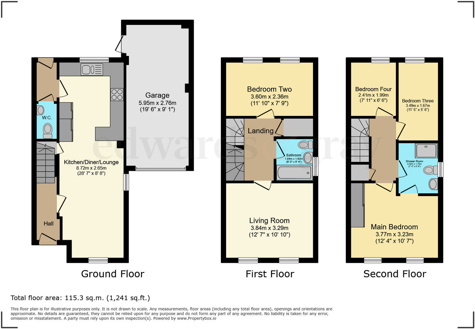 Allen Way,Fradley,Lichfield,WS13 8XL floorplan