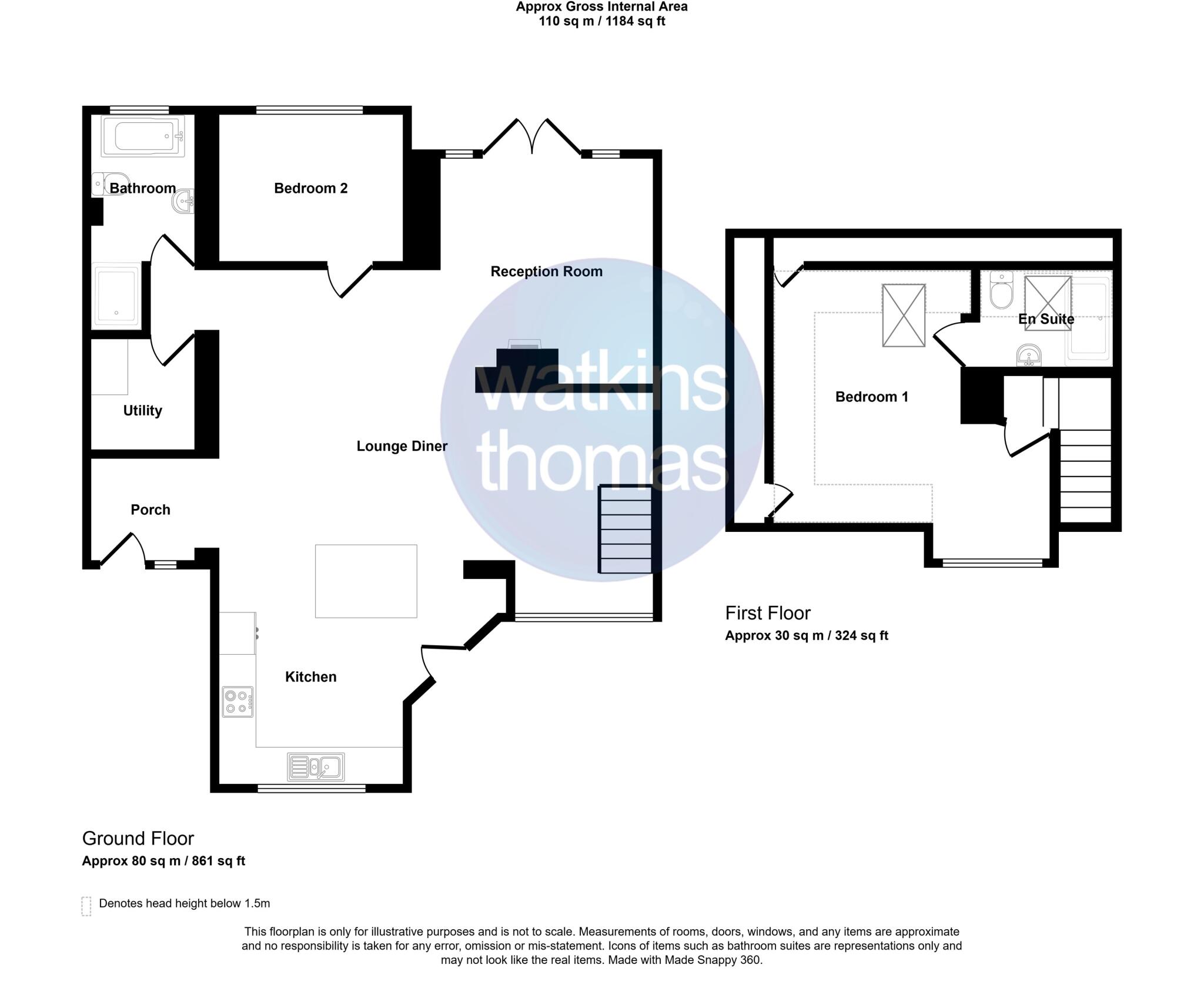 Underhill Road, Hereford, HR1 floorplan