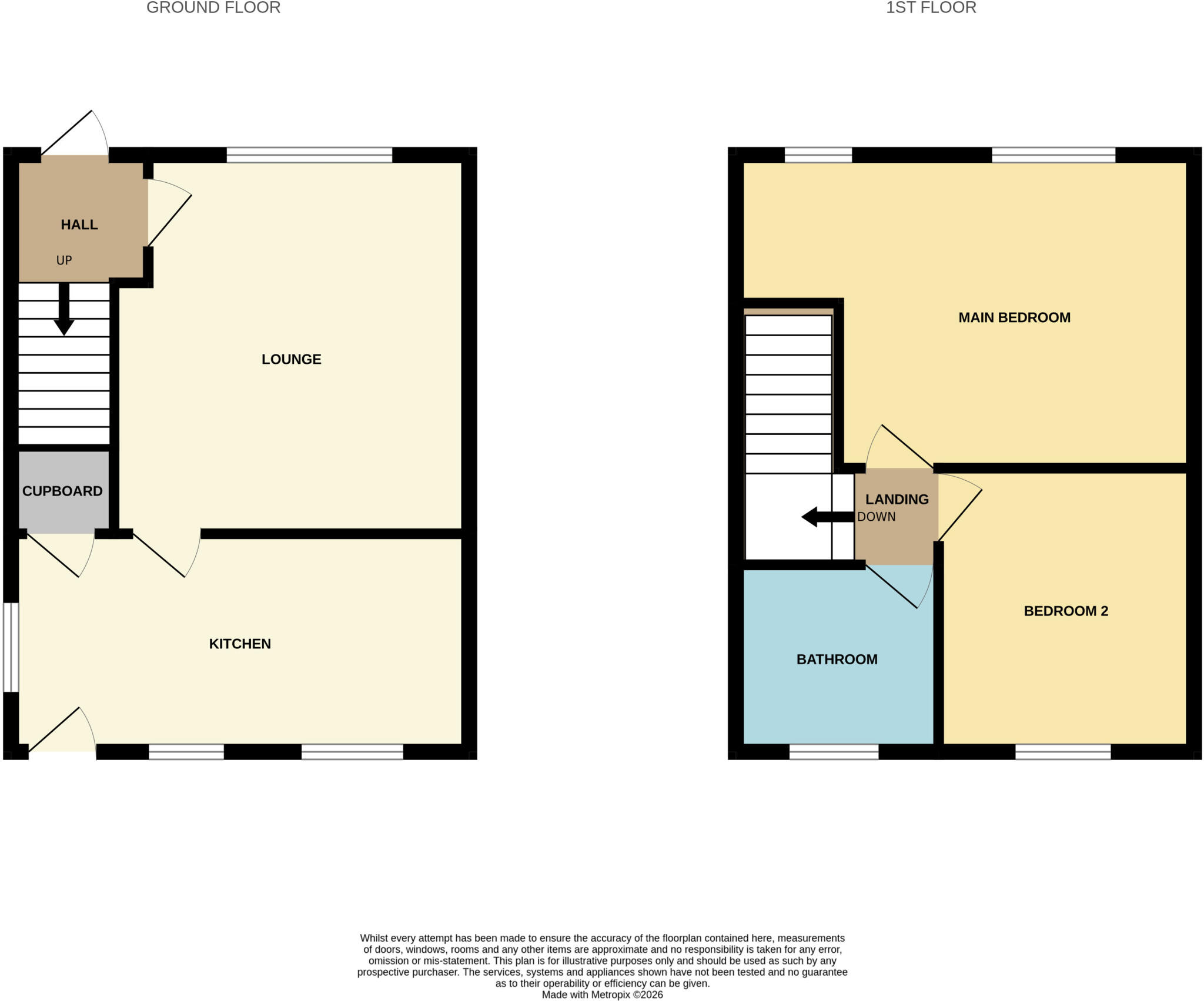 Abbey Road, Delph, Oldham floorplan