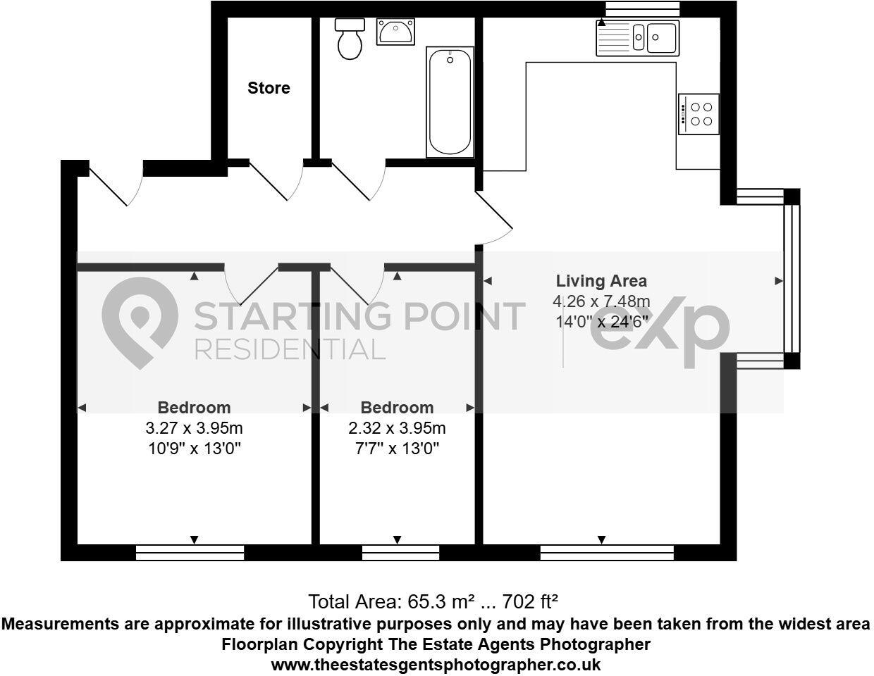 Mons Way, Maldon, CM9 6FU floorplan