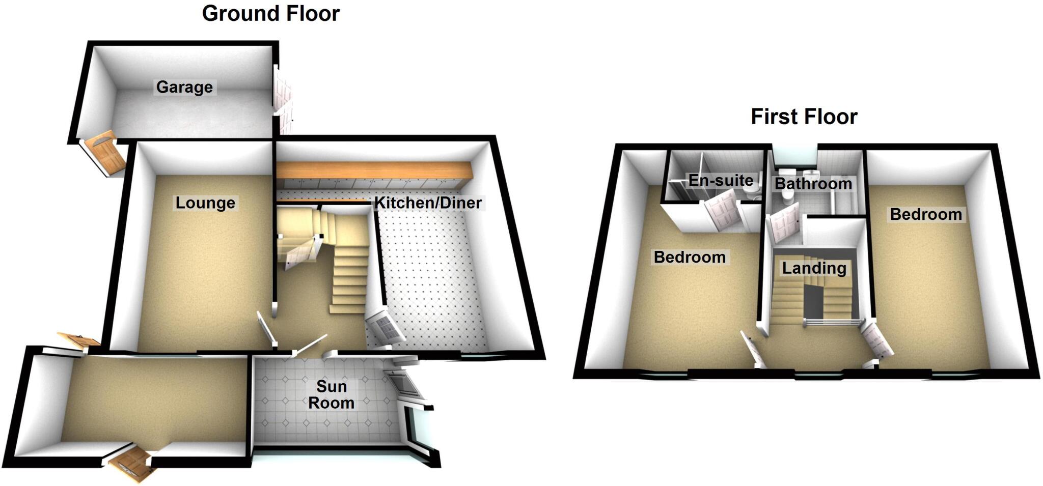 Gowan Brae, Blairgowrie floorplan