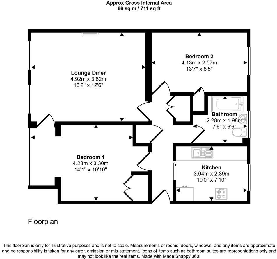 Acland Avenue, Colchester floorplan