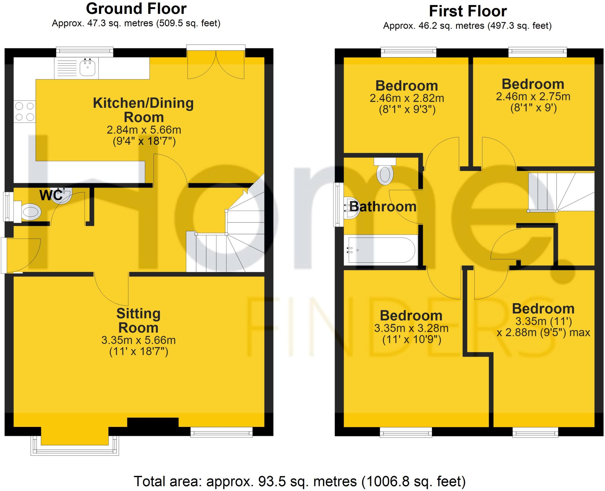 Westminster Road, Toothill, Swindon, Wiltshire, SN5 floorplan